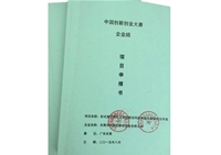 創(chuàng)新大賽項目申報書